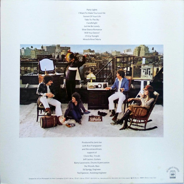 Janis Ian - Miracle Row (Vinyl, LP, Album, Stereo) Very Good (VG) / Very Good Plus (VG+)