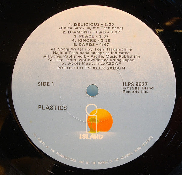 Plastics - Plastics (Vinyl, LP, Album) Good Plus (G+) / Good Plus (G+)