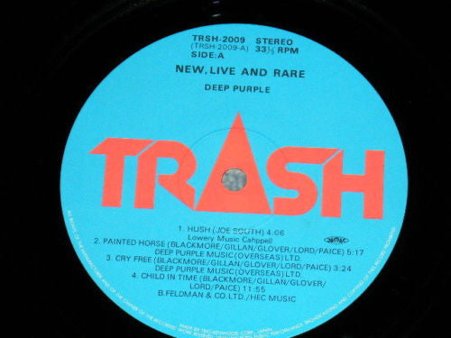 Deep Purple - New, Live And Rare (Vinyl, LP, Compilation) Very Good Plus (VG+) / Very Good Plus (VG+)