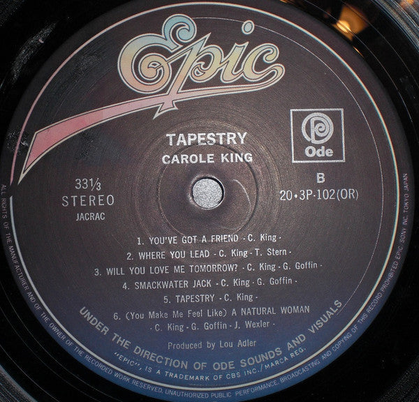 Carole King - Tapestry (Vinyl, LP, Album, Reissue)