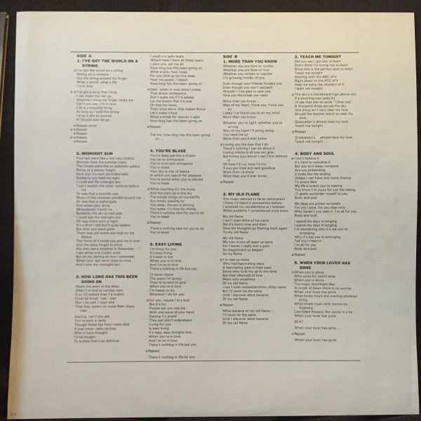 Sarah Vaughan - How Long Has This Been Going On? (Vinyl, LP, Album)