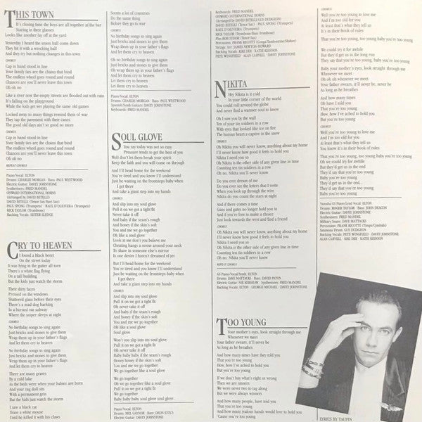 Elton John - Ice On Fire (Vinyl, LP, Album)