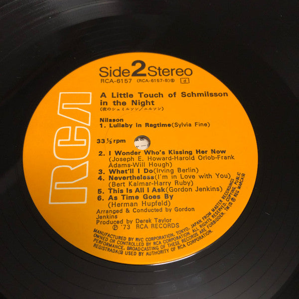 Harry Nilsson - A Little Touch Of Schmilsson In The Night (Vinyl, LP, Album) Very Good Plus (VG+) / Very Good Plus (VG+)