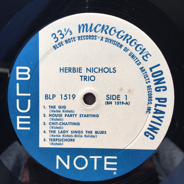 Herbie Nichols Trio - Herbie Nichols Trio (Vinyl, LP, Album, Reissue, Mono) Very Good Plus (VG+) / Good Plus (G+)
