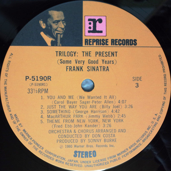 Frank Sinatra - Trilogy: Past, Present & Future (Vinyl, LP, Album)