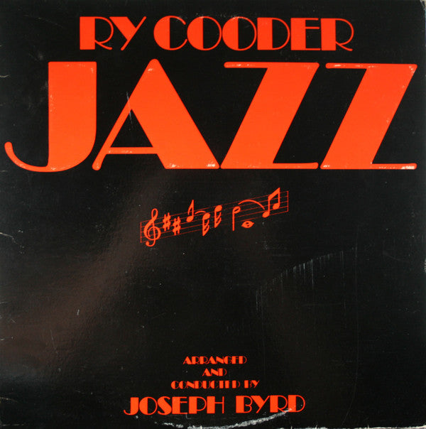 Ry Cooder - Jazz (Vinyl, LP, Album) Very Good (VG) / Very Good (VG)