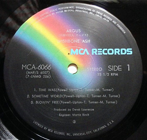 Wishbone Ash - Argus (Vinyl, LP, Album, Reissue)