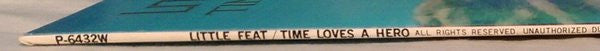 Little Feat - Time Loves A Hero (Vinyl, LP, Album, Reissue) Very Good Plus (VG+) / Very Good Plus (VG+)