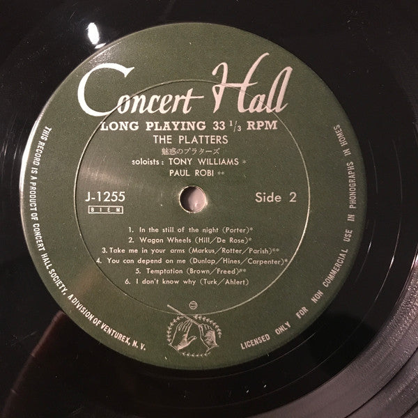 The Platters - The Platters (Vinyl, LP) Very Good Plus (VG+) / Good Plus (G+)
