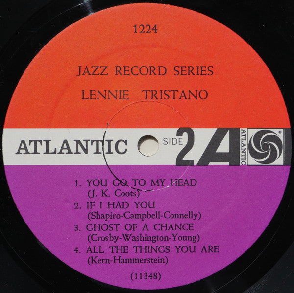 Lennie Tristano - Lennie Tristano (Vinyl, LP, Album, Mono, Repress)