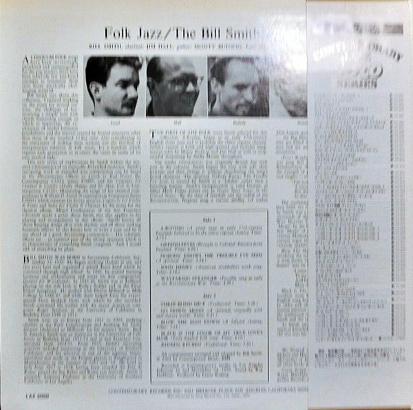 William O. Smith - Folk Jazz (Vinyl, LP, Album, Limited Edition, Reissue, Stereo) Very Good Plus (VG+) / Very Good Plus (VG+)
