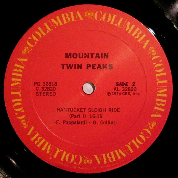Mountain - Twin Peaks (2xVinyl, LP, Album) Very Good Plus (VG+) / Very Good Plus (VG+)