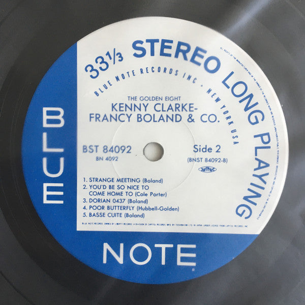 Kenny Clarke - The Golden Eight (Vinyl, LP, Album, Limited Edition, Reissue, Stereo) Near Mint (NM or M-) / Very Good Plus (VG+)