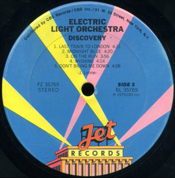 Electric Light Orchestra - Discovery (Vinyl, LP, Album, Stereo) Good Plus (G+) / Good Plus (G+)