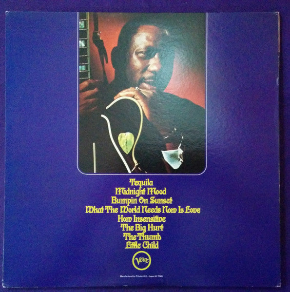 Wes Montgomery - Tequila (Vinyl, LP, Album, Reissue, Stereo) Very Good Plus (VG+) / Very Good (VG)