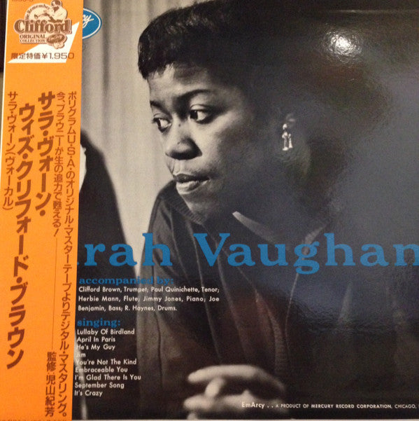 Sarah Vaughan - Sarah Vaughan (Vinyl, LP, Album, Reissue, Mono)