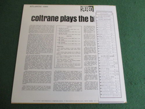John Coltrane - Coltrane Plays The Blues (Vinyl, LP, Album, Reissue, Stereo) Very Good Plus (VG+) / Very Good Plus (VG+)