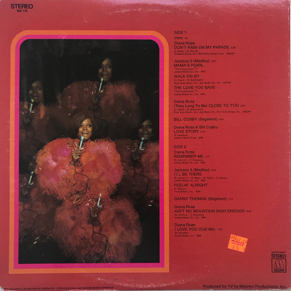 Various - Diana! (Original TV Soundtrack) (Vinyl, LP, Album) Very Good (VG) / Good Plus (G+)