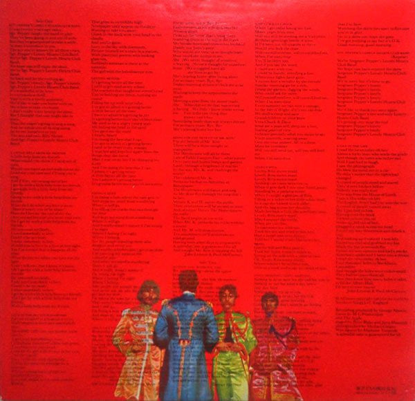 The Beatles - Sgt. Pepper's Lonely Hearts Club Band (Vinyl, LP, Album, Stereo, Reissue) Very Good Plus (VG+) / Very Good (VG)