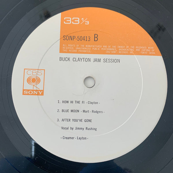 Buck Clayton - All The Cats Join In (A Buck Clayton Jam Session) (Vinyl, LP, Album, Mono) Very Good Plus (VG+) / Very Good (VG)