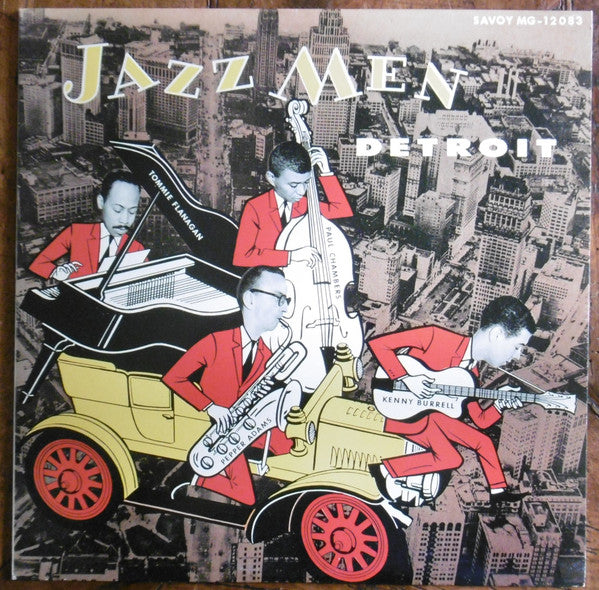 Kenny Burrell - Jazzmen From Detroit (Vinyl, LP, Album, Reissue, Mono) Very Good Plus (VG+) / Near Mint (NM or M-)