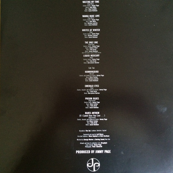 Jimmy Page - Outrider (Vinyl, LP, Album) Very Good (VG) / Very Good Plus (VG+)