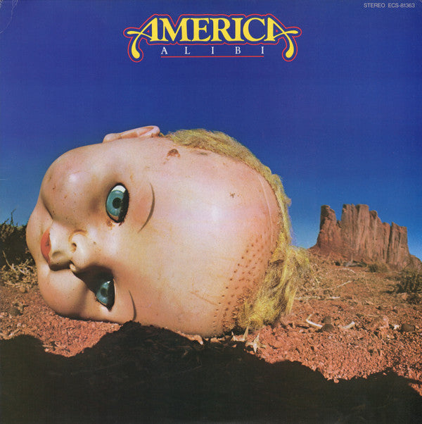 America (2) - Alibi (Vinyl, LP, Album) Very Good Plus (VG+) / Very Good Plus (VG+)
