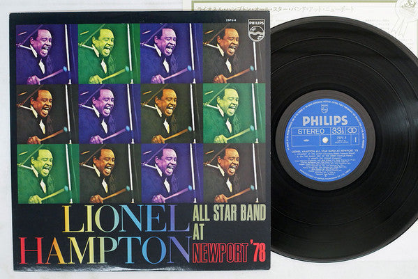 Lionel Hampton And His All-Star Alumni Big Band - At Newport '78 (Vinyl, LP, Stereo) Very Good Plus (VG+) / Very Good Plus (VG+)