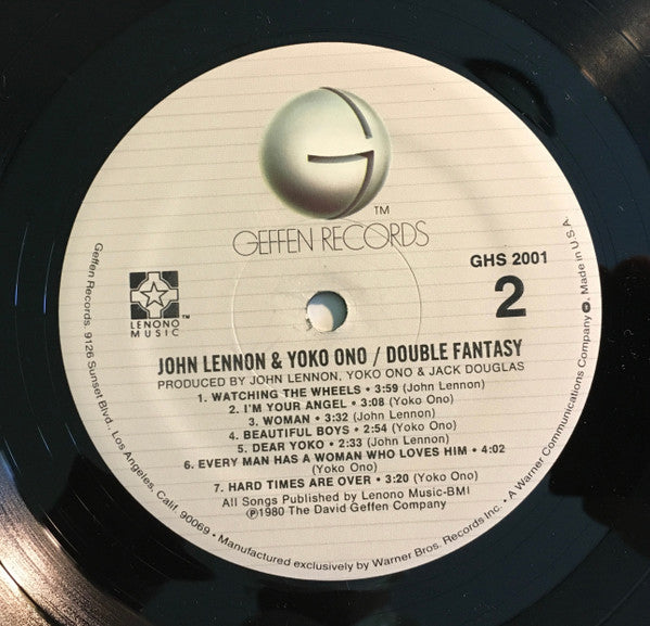 John Lennon & Yoko Ono - Double Fantasy (Vinyl, LP, Album) Very Good (VG) / Very Good Plus (VG+)