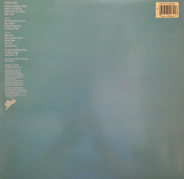 George Duke - Rendezvous (Vinyl, LP, Album) Very Good Plus (VG+) / Very Good (VG)