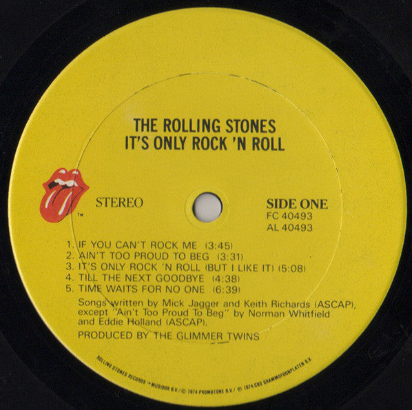 The Rolling Stones - It's Only Rock 'N Roll (Vinyl, LP, Album, Reis...