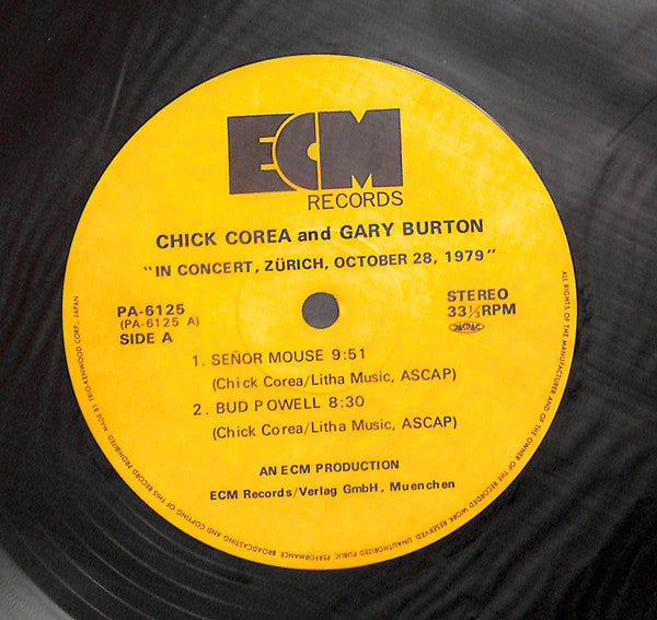 Gary Burton / Chick Corea - In Concert, Zürich, October 28, 1979 (V...