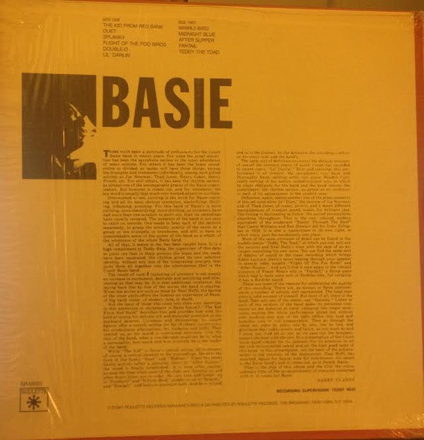 Count Basie Orchestra - Basie (Vinyl, LP, Album, Repress) Good Plus (G+) / Very Good (VG)