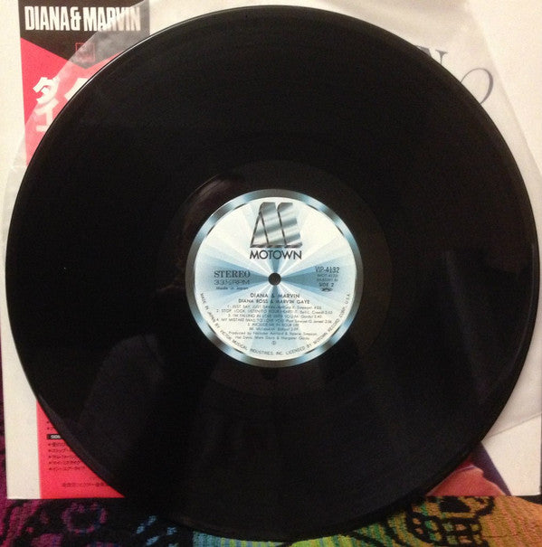 Diana Ross - Diana & Marvin (Vinyl, LP, Album, Reissue) Very Good Plus (VG+) / Very Good (VG)