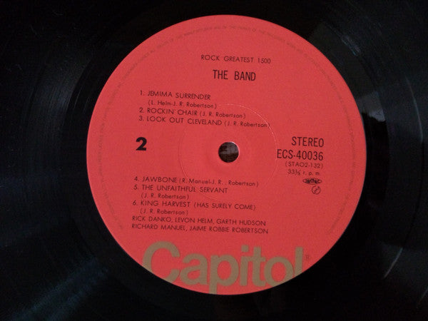 The Band - The Band (Vinyl, LP, Album, Reissue, Stereo)