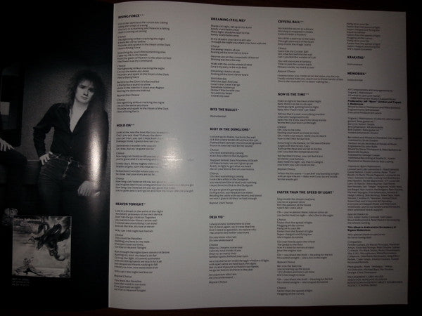 Yngwie J. Malmsteen's Rising Force - Odyssey (Vinyl, LP, Album, Promo) Near Mint (NM or M-) / Near Mint (NM or M-)