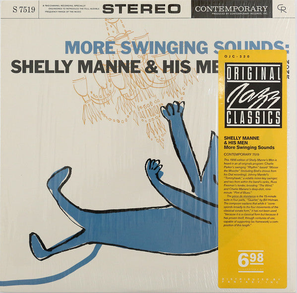 Shelly Manne & His Men - More Swinging Sounds (Vinyl, LP, Album, Reissue, Remastered, Stereo) Very Good Plus (VG+) / Very Good Plus (VG+)