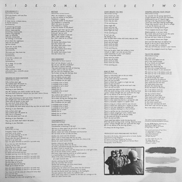 The Police - Synchronicity = シンクロニシティー (Vinyl, LP, Album, Stereo)