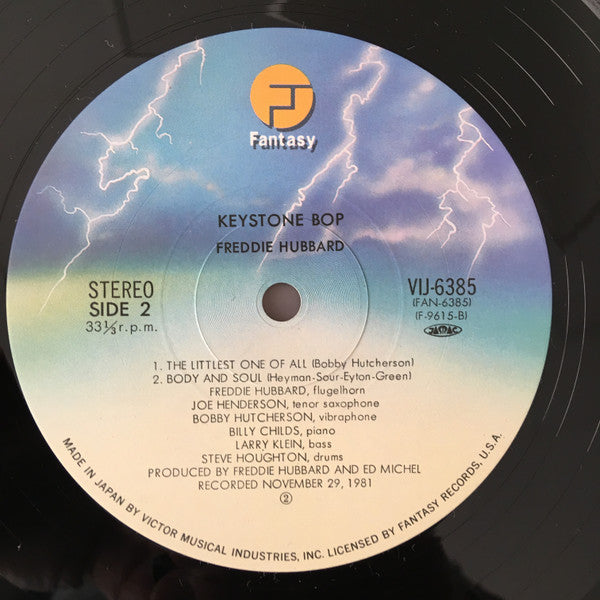 Freddie Hubbard - Keystone Bop (Vinyl, LP, Album) Very Good (VG) / Very Good (VG)
