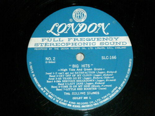The Rolling Stones - Big Hits [High Tide And Green Grass] (Vinyl, L...