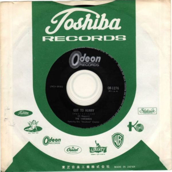 The Yardbirds - For Your Love (Vinyl, 7", Single) Good Plus (G+) / Good Plus (G+)