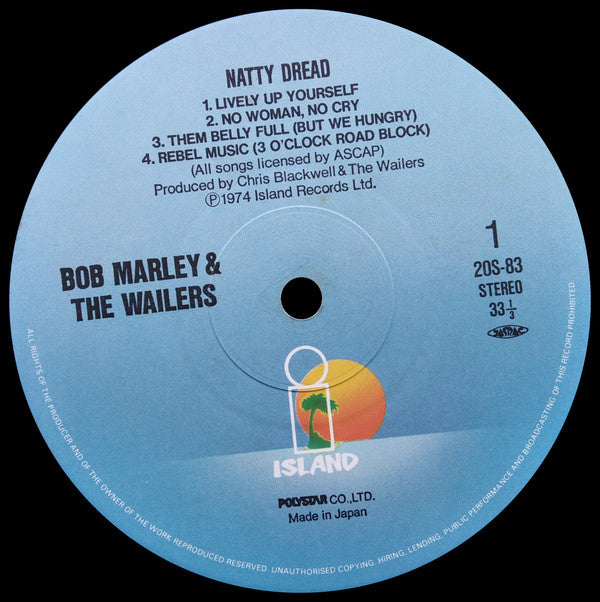 Bob Marley & The Wailers - Natty Dread (Vinyl, LP, Album, Reissue) Near Mint (NM or M-) / Very Good Plus (VG+)