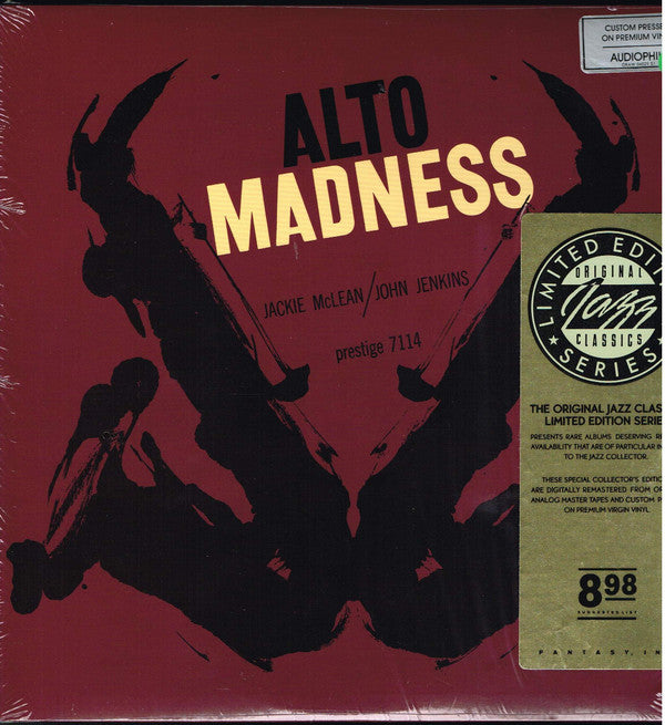 Jackie McLean - Alto Madness (Vinyl, LP, Album, Reissue, Stereo)