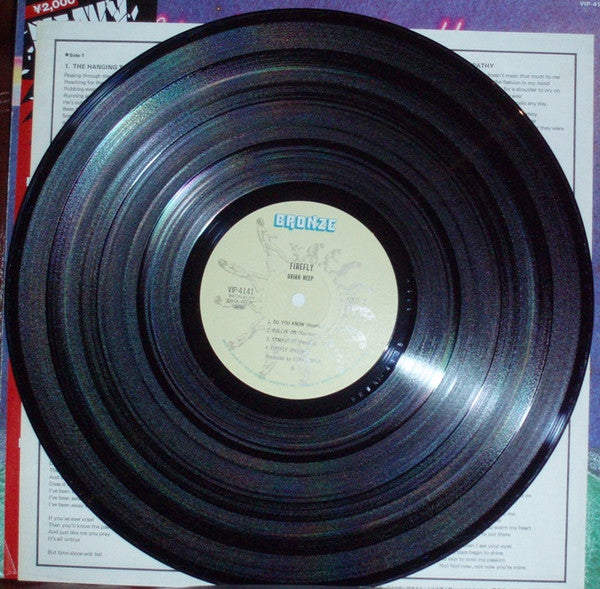 Uriah Heep - Firefly (Vinyl, LP, Album, Reissue) Near Mint (NM or M-) / Very Good Plus (VG+)