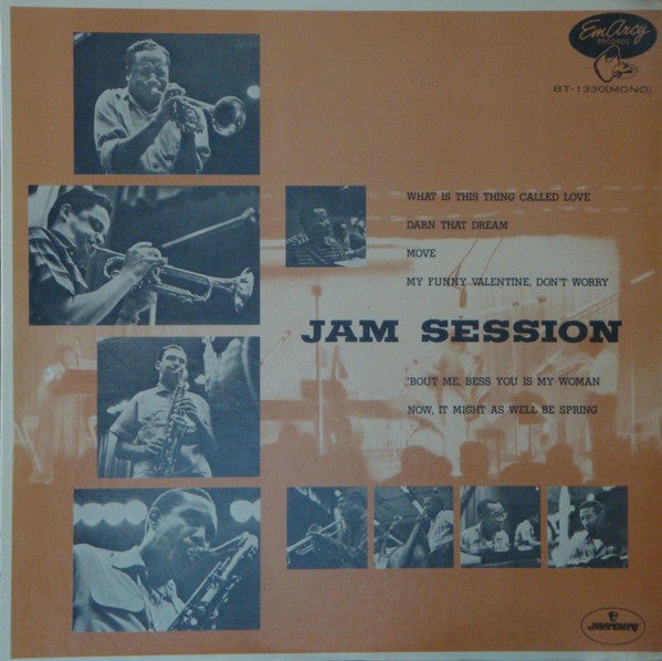 Clifford Brown - Jam Session (Vinyl, LP, Album, Reissue, Mono)
