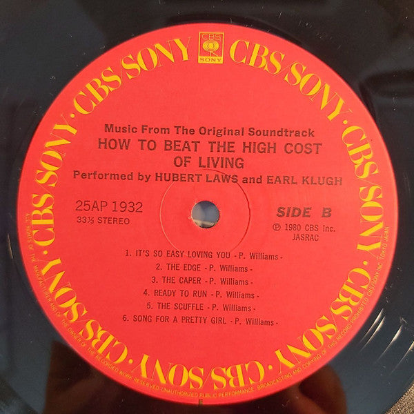 Hubert Laws - How To Beat The High Cost Of Living (Music From The O...