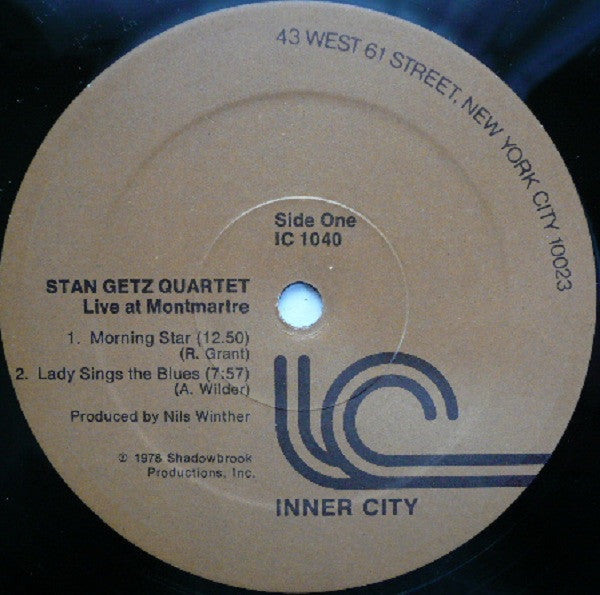 Stan Getz Quartet - Stan Getz Gold ..." Happy 50th Stan" - A Celebration, Live At Montmartre (2xVinyl, LP, Album) Very Good Plus (VG+) / Very Good (VG)