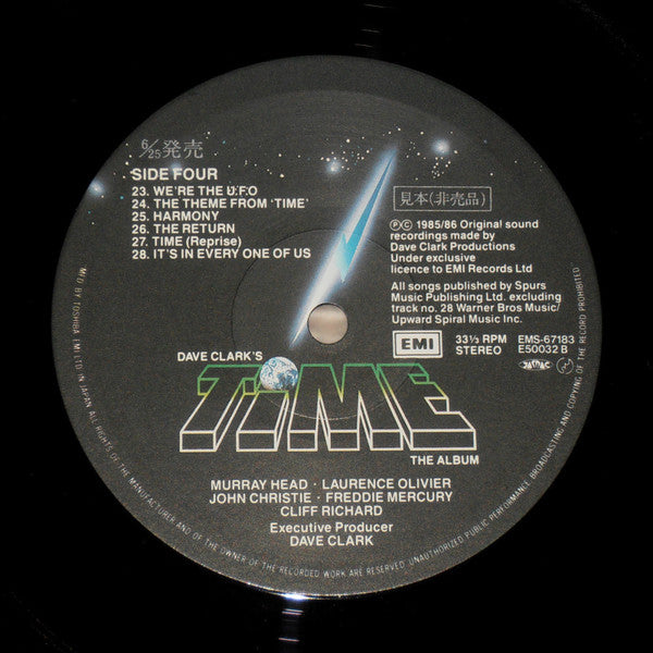 Dave Clark - Time (The Album) (2xVinyl, LP, Album, Promo) Very Good Plus (VG+) / Very Good (VG)