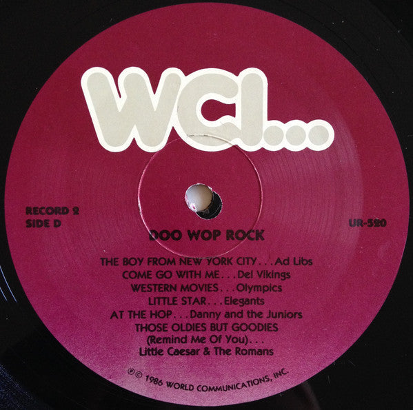 Various - Doo Wop Rock (3xVinyl, LP, Compilation) Very Good Plus (VG+) / Good Plus (G+)