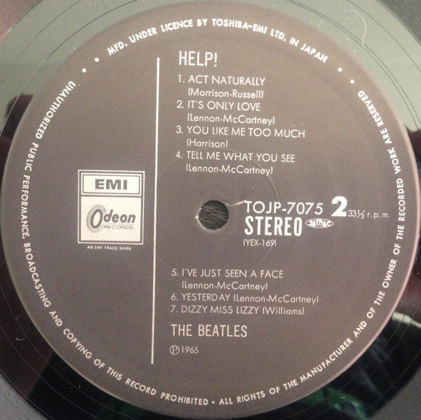 The Beatles - Help! (Vinyl, LP, Album, Limited Edition, Reissue, Re...